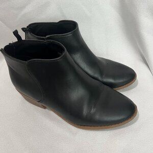 Old Navy Girls Black Dress ankle Boots